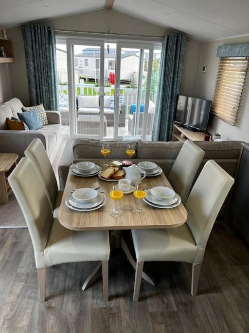 Sandy Bay Caravan Getaway Newbiggin-by-the-Sea Buitenkant foto