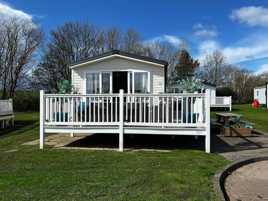 Sandy Bay Caravan Getaway Newbiggin-by-the-Sea Buitenkant foto